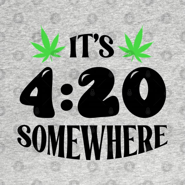 It's 420 Somewhere by Dylante